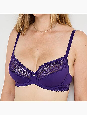 Soutien-gorge emboitant microfibre Douce - RougeGorge Lingerie