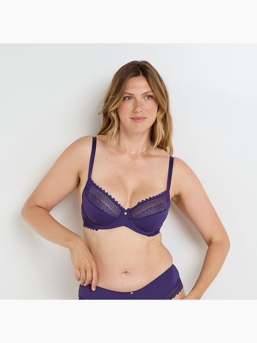 Soutien-gorge emboitant microfibre Douce - RougeGorge Lingerie - Kiabi