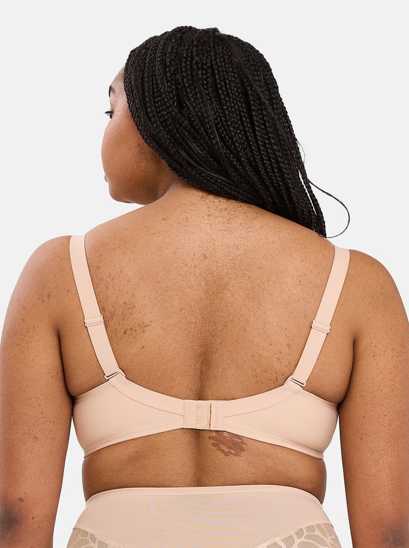 Soutien-gorge emboîtant Perfect Curves Sans Complexe Beige - Kiabi