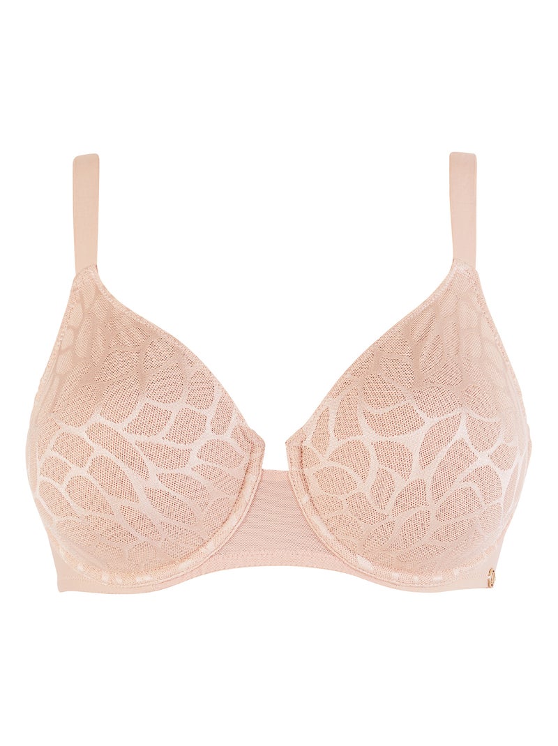 Soutien-gorge emboîtant Perfect Curves Sans Complexe Beige - Kiabi