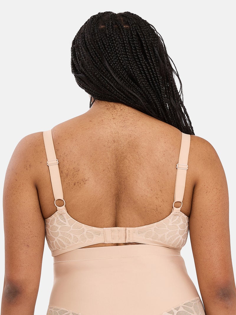 Soutien-gorge emboîtant Perfect Curves Sans Complexe Beige - Kiabi