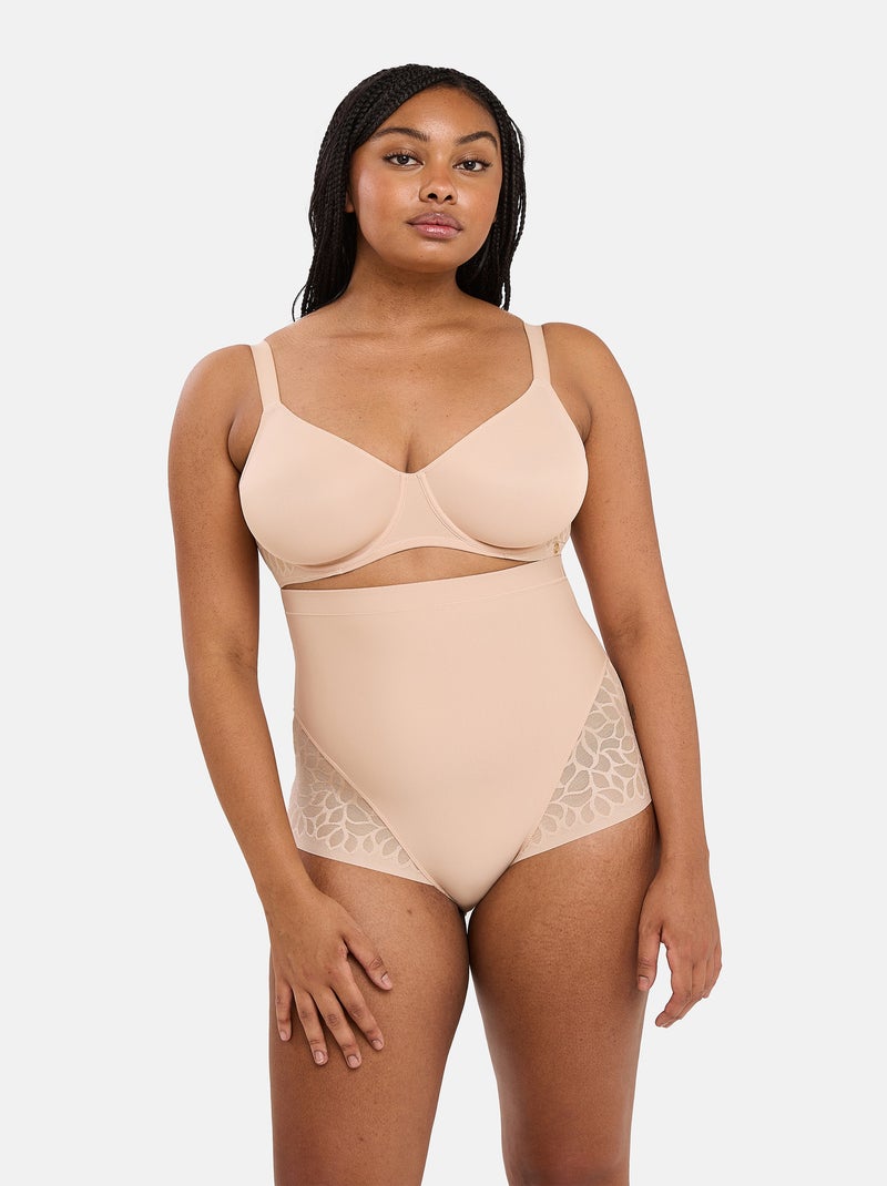 Soutien-gorge emboîtant Perfect Curves Sans Complexe Beige - Kiabi