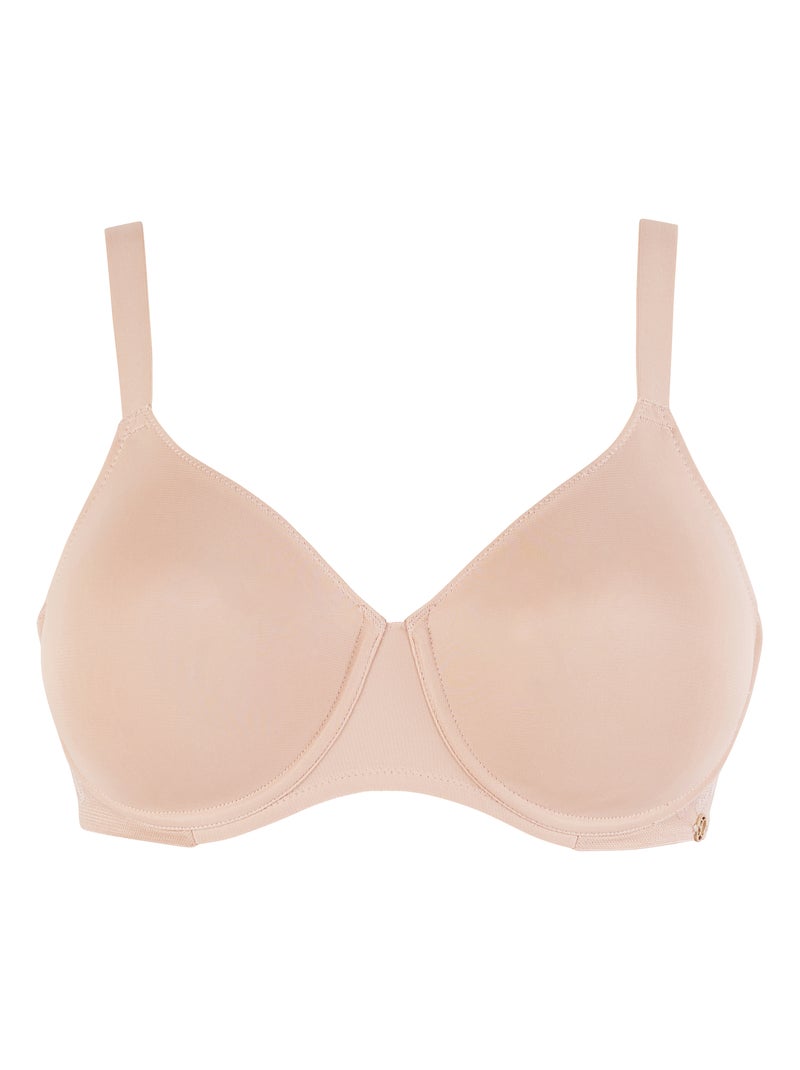 Soutien-gorge emboîtant Perfect Curves Sans Complexe Beige - Kiabi