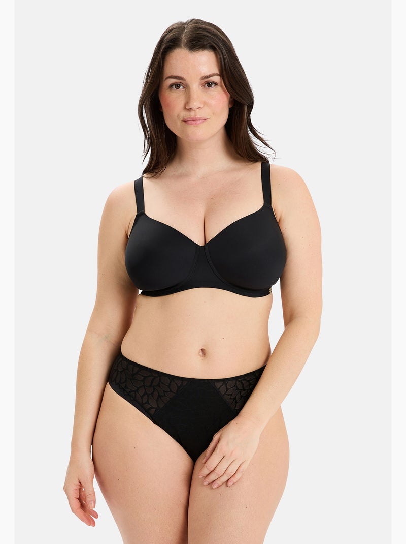 Soutien-gorge emboîtant perfect curves sans complexe lingerie Noir - Kiabi