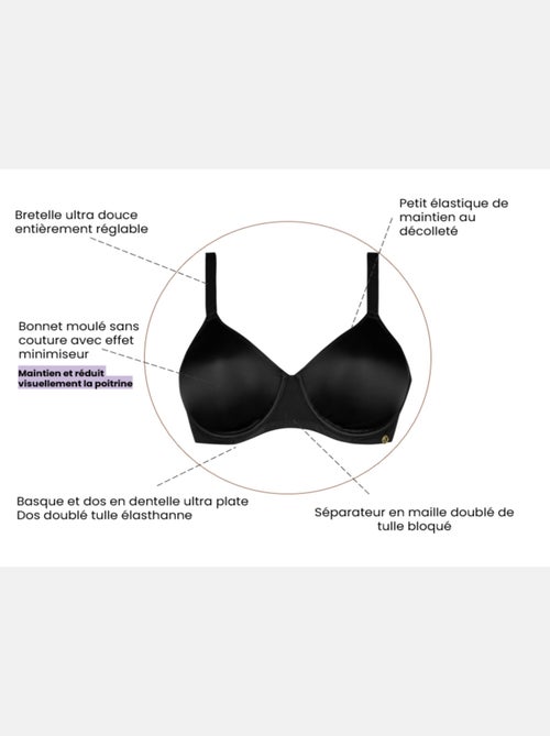 Soutien-gorge emboîtant Perfect Curves Sans Complexe - Kiabi