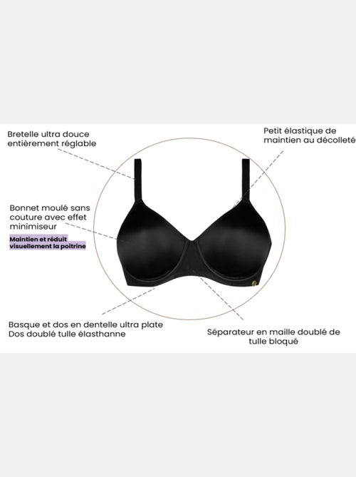 Soutien-gorge emboîtant Perfect Curves Sans Complexe - Kiabi