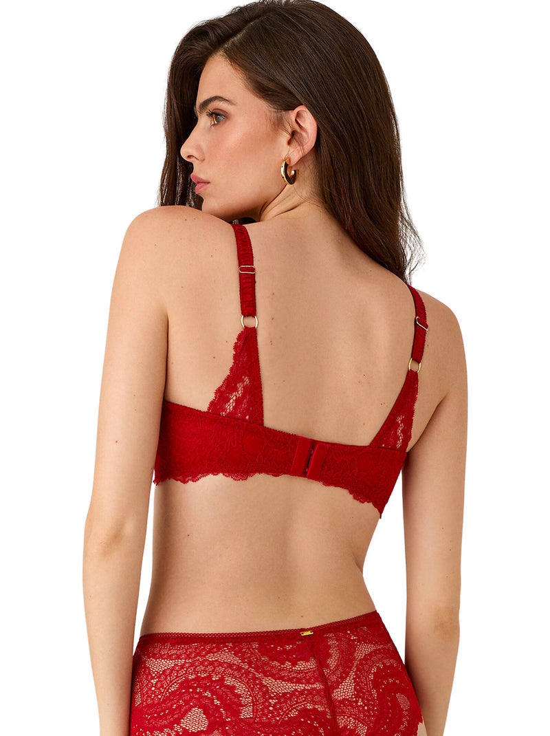 Soutien-gorge emboîtant renatta Rouge - Kiabi