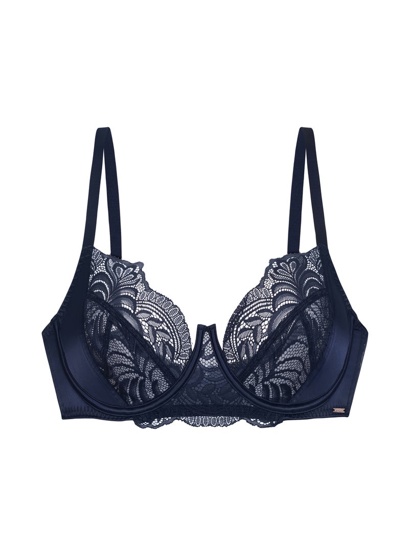 Soutien-gorge emboîtant sans coques Amar Bleu - Kiabi