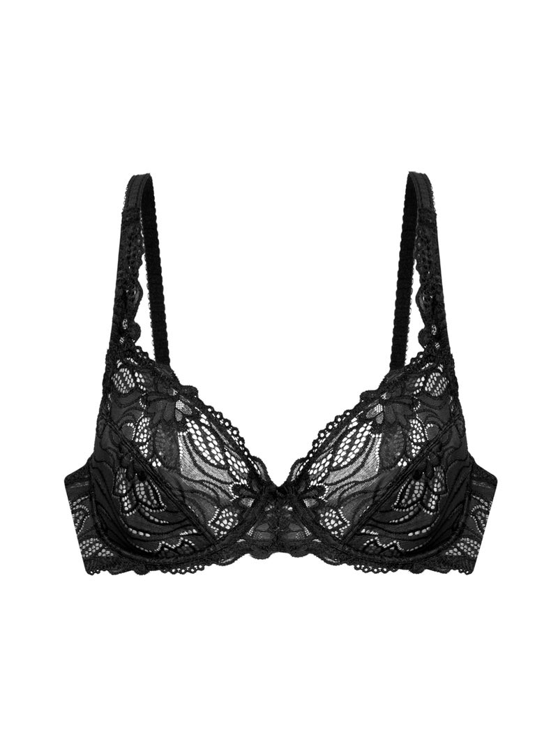 Soutien-gorge emboîtant sans coques Angie Noir - Kiabi