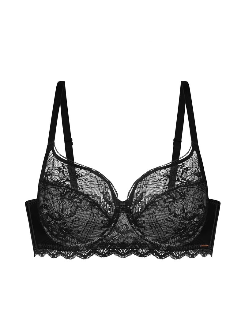 Soutien-gorge emboîtant sans coques Hasina Noir - Kiabi