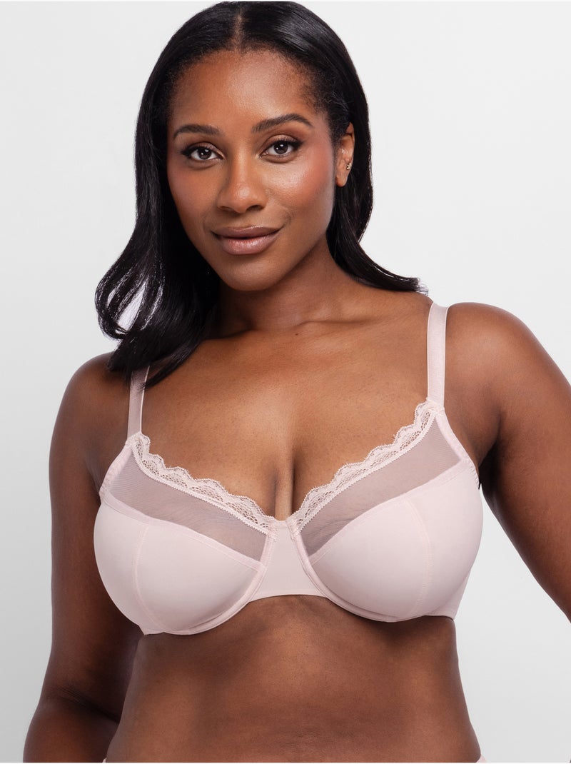 Soutien-gorge emboîtant sans coques Jana Rose - Kiabi