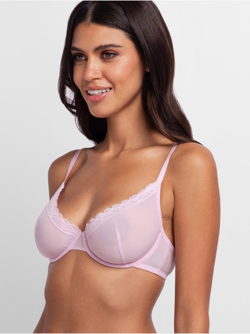 Soutien-gorge emboîtant sans coques Misha Rose - Kiabi