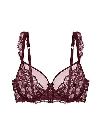 Soutien-gorge emboîtant satin sans coques Lyra Satin