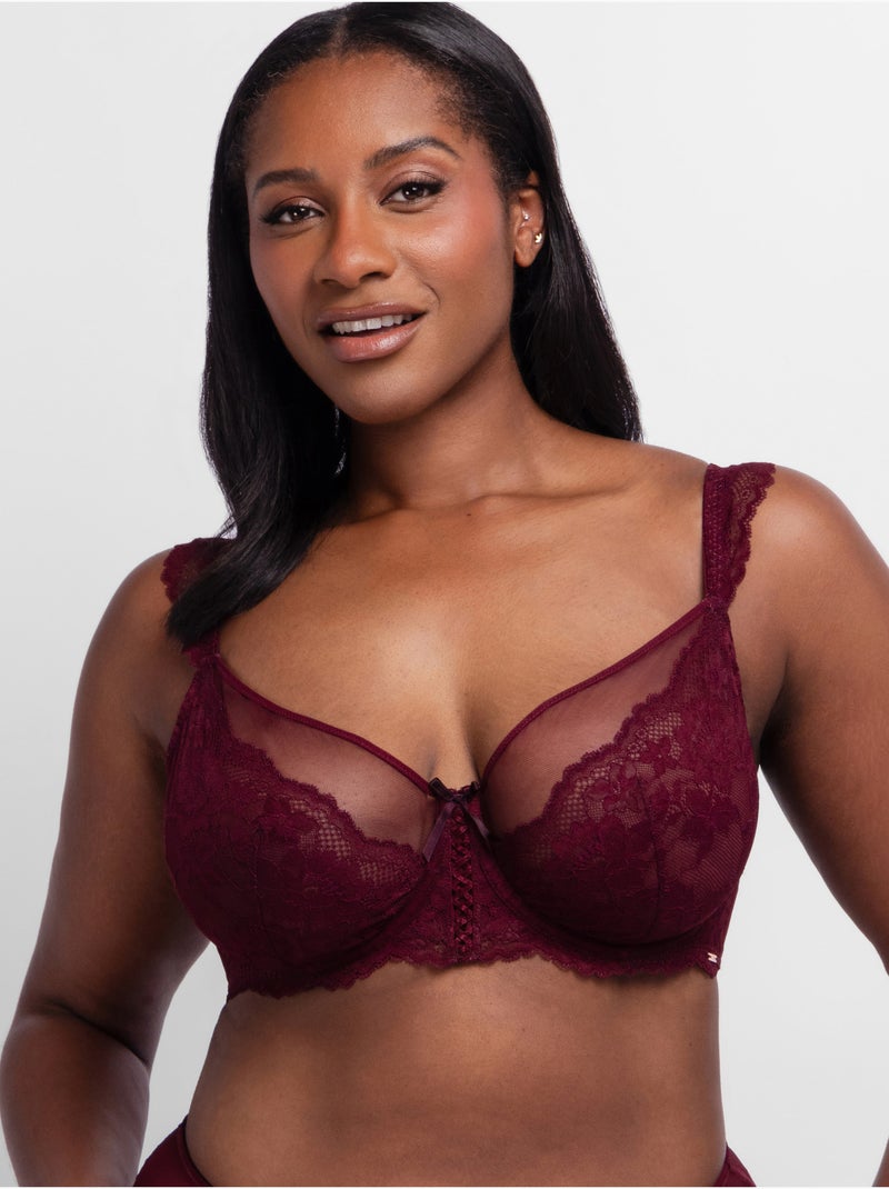 Soutien-gorge emboîtant satin sans coques Lyra Satin Noir - Kiabi