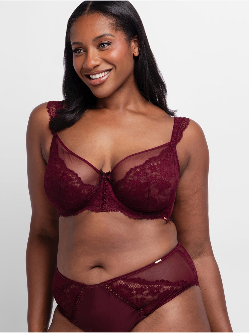 Soutien-gorge emboîtant satin sans coques Lyra Satin Noir - Kiabi