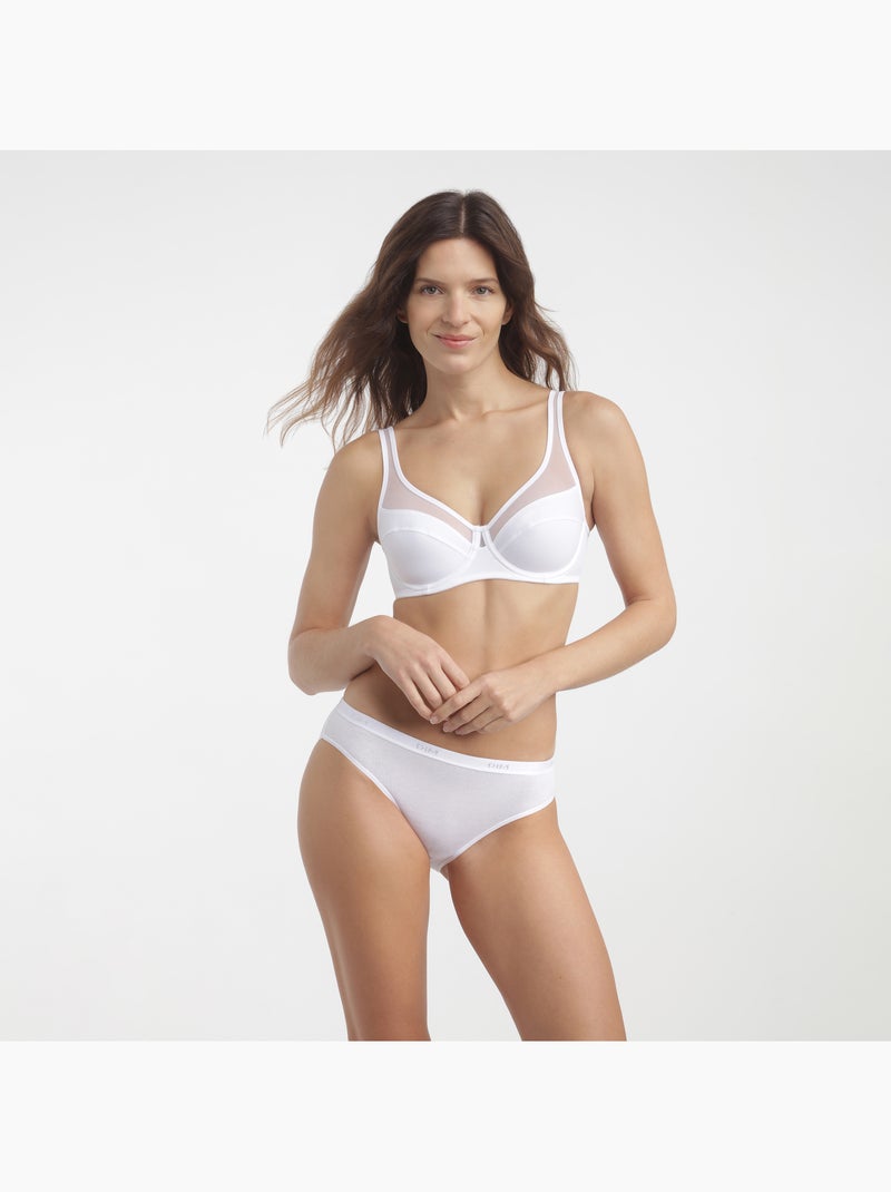 Soutien-gorge Embo?tant Avec Armatures Non Padd? Generous Classique Blanc - Kiabi