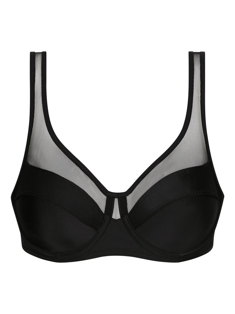 Soutien-gorge Embo?tant Avec Armatures Non Padd? Generous Classique Noir - Kiabi