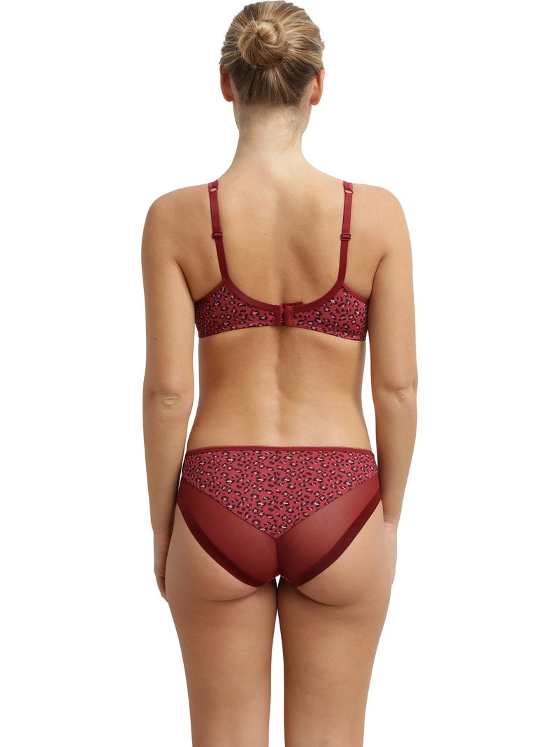 Soutien-gorge Embo?tant Avec Armatures Non Padd? Generous Rouge brique - Kiabi