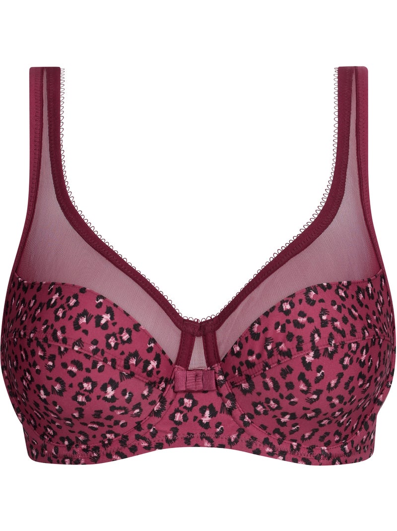 Soutien-gorge Embo?tant Avec Armatures Non Padd? Generous Rouge brique - Kiabi