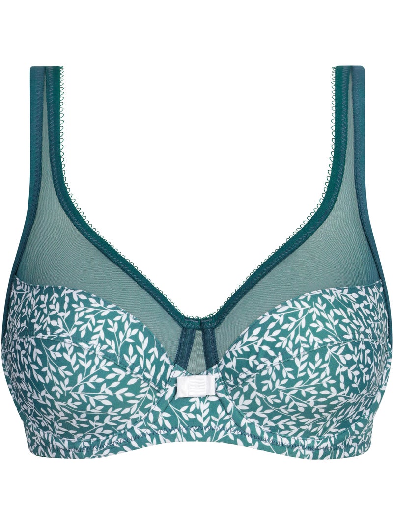 Soutien-gorge Embo?tant Avec Armatures Non Padd? Generous Vert - Kiabi
