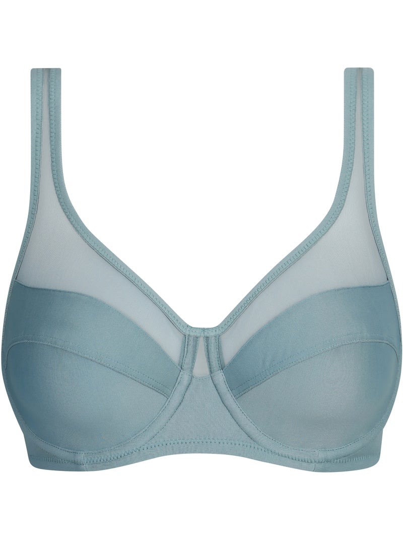 Soutien-gorge Embo?tant Avec Armatures Non Padd? Generous Vert givr?e - Kiabi