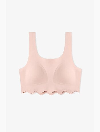 Soutien-gorge en coton rembourré avec bonding penti