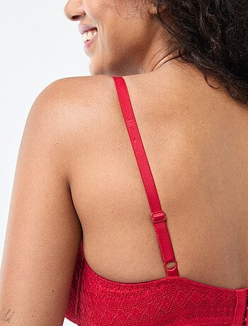 Soutien-gorge en dentelle bonnet D/E/F