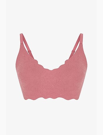 Soutien-gorge en dentelle effet tatouage avec coussinets penti