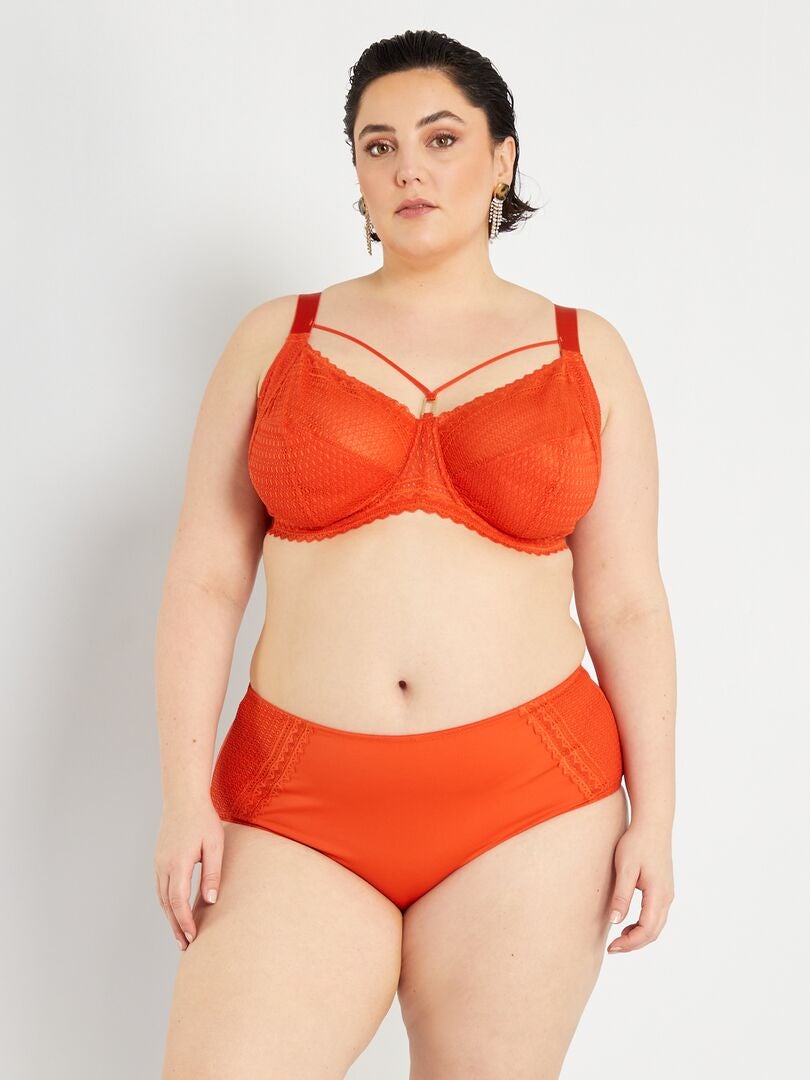 soutien gorge orange