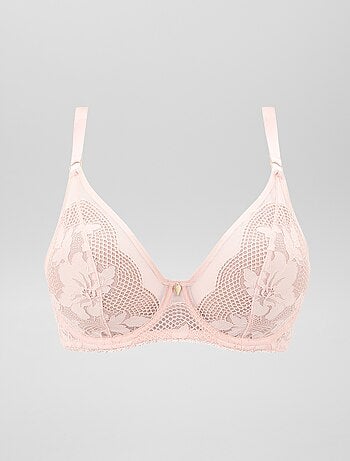 Soutien-gorge Sans Complexe – Lingerie Confort Pour Poitrines Généreuses – Tailles C à G – Dentelle Et Maintien Optimal – Collection Précieuse