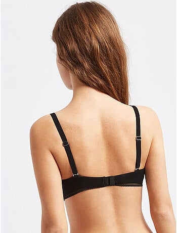 Soutien-gorge en fibres de bambou avec anneau intégré en silicone