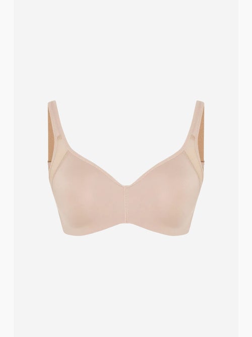 Soutien-gorge en jersey à armatures et bretelles réglables penti - Kiabi Soutien-gorge en jersey à armatures et bretelles réglables penti - Kiabi