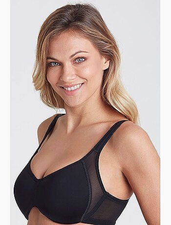 Soutien-gorge en jersey à armatures et bretelles réglables penti