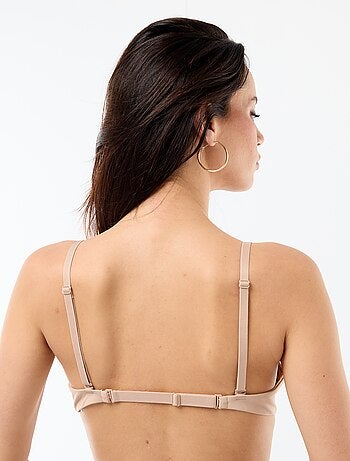 Soutien-gorge en microfibre avec bretelles multi-positions