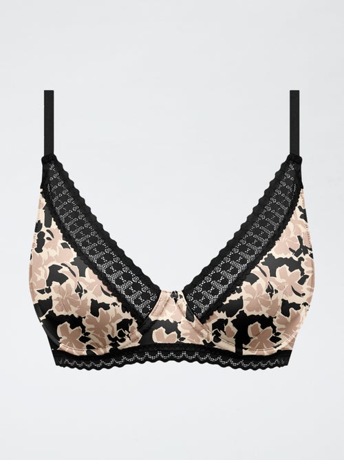 Soutien-gorge en microfibre et dentelle 'Dim' - Kiabi