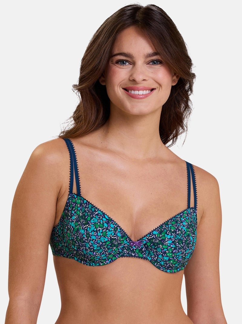 Soutien-gorge Espiègle Billet Doux Bleu Vert - Kiabi