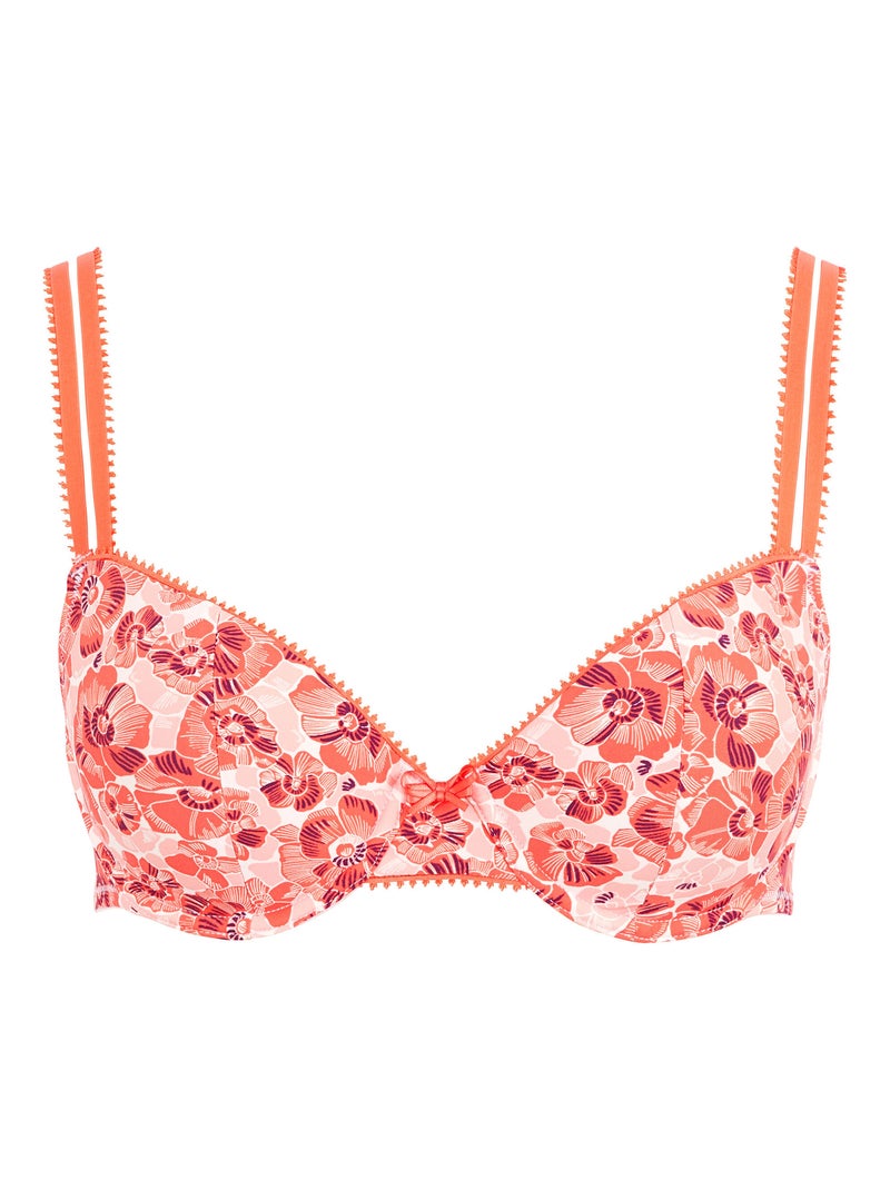 Soutien-gorge Espiègle Billet Doux Orange corail - Kiabi