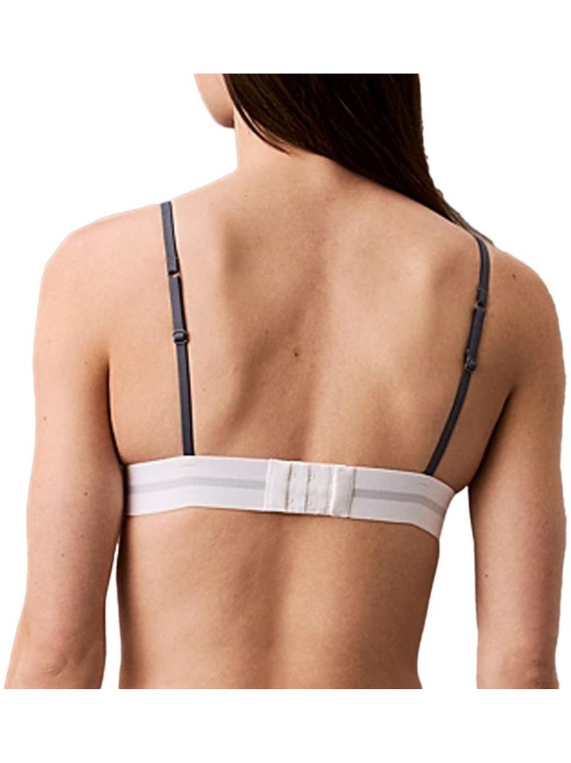 Soutien-Gorge Femme Calvin Klein Jeans Gris Argenté - Kiabi