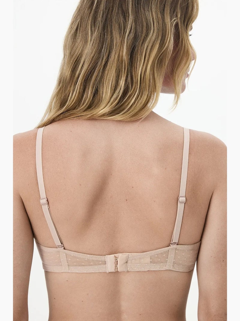 Soutien-gorge femme pop lace penti Vieux rose - Kiabi