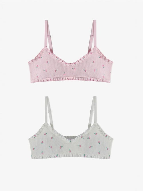 Soutien-gorge fille bloosy à fleurs, lot de 2 penti - Kiabi Soutien-gorge fille bloosy à fleurs, lot de 2 penti - Kiabi