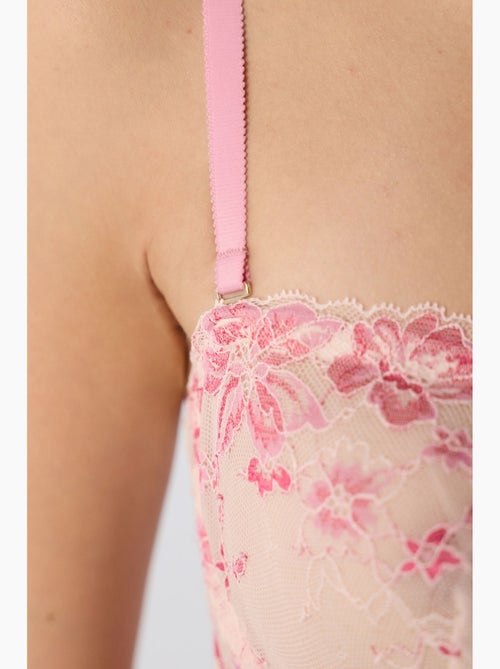 Soutien-gorge fleuri à armatures penti - Kiabi Soutien-gorge fleuri à armatures penti - Kiabi