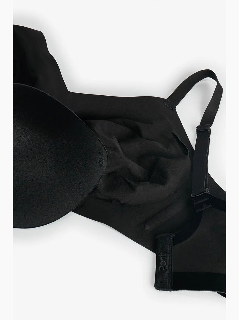 Soutien-gorge form invisible à coussinets amovibles penti Noir - Kiabi