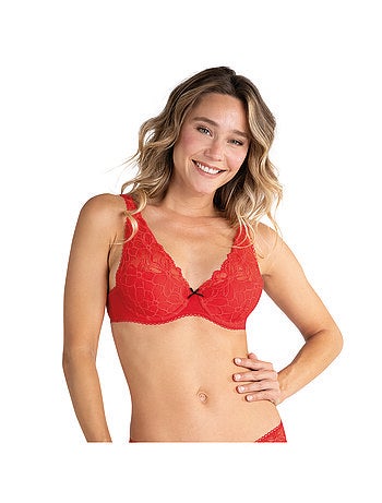 Soutien-gorge forme foulard rembouré femme Pretty Passio