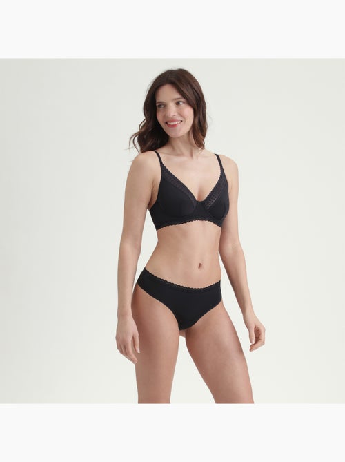 Soutien-gorge foulard à armatures Daily Micro - Kiabi