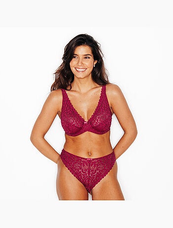 Soutien-gorge foulard dentelle Isadora - RougeGorge Lingerie