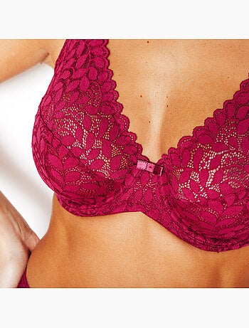 Soutien-gorge foulard dentelle Isadora - RougeGorge Lingerie