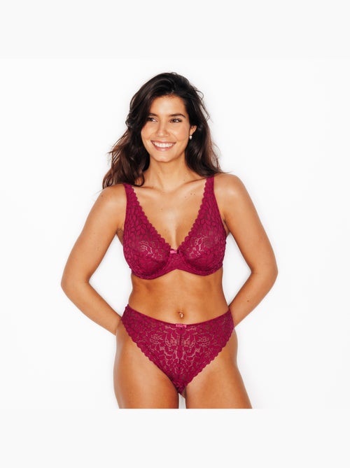 Soutien-gorge foulard dentelle Isadora - RougeGorge Lingerie - Kiabi