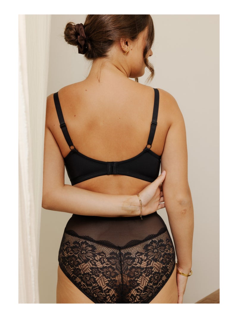 Soutien-gorge foulard emboîtant Capucine Noir - Kiabi