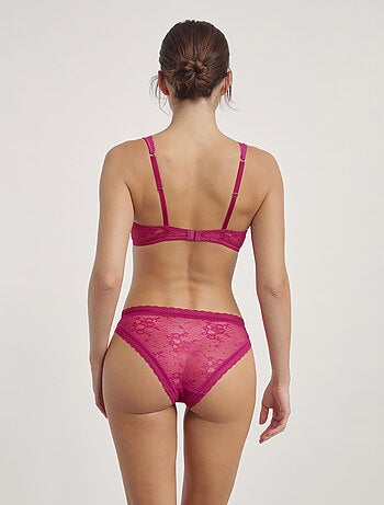 Soutien-gorge foulard en dentelle Romance