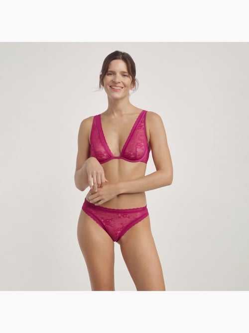 Soutien-gorge foulard en dentelle Romance - Kiabi